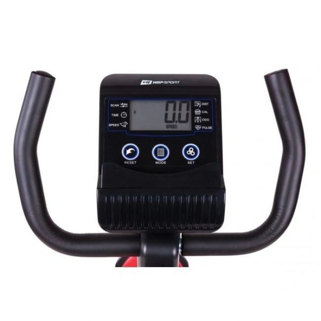 Горизонтальный велотренажер Hop-Sport HS-67R Axum black/red