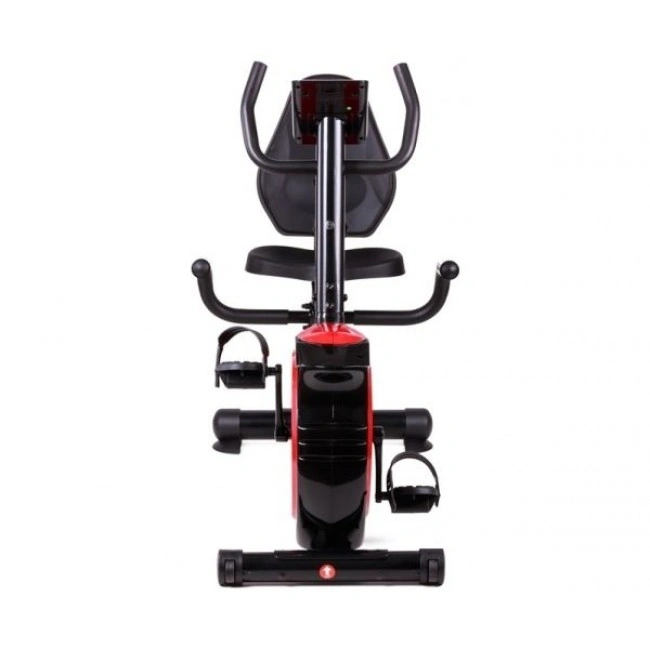Горизонтальный велотренажер Hop-Sport HS-67R Axum black/red
