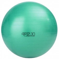 Фітбол (м'яч для фітнесу, гімнастичний) 4FIZJO 75 см Anti-Burst 4FJ1189 Green