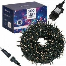 Гирлянда уличная (наружная) Springos 25 м 500 LED CL0521 Warm White