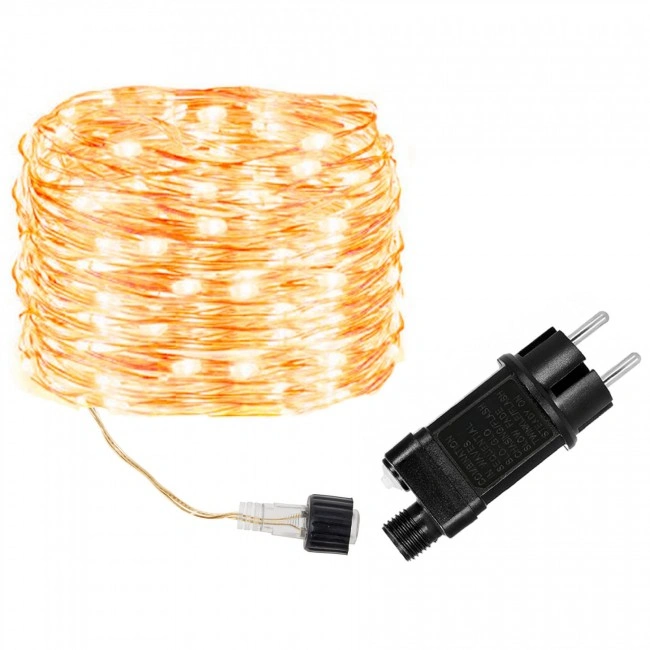 Гірлянда Springos 20 м 200 LED CL0082 Warm White Гірлянда Springos 20 м 200 LED CL0082 Warm White