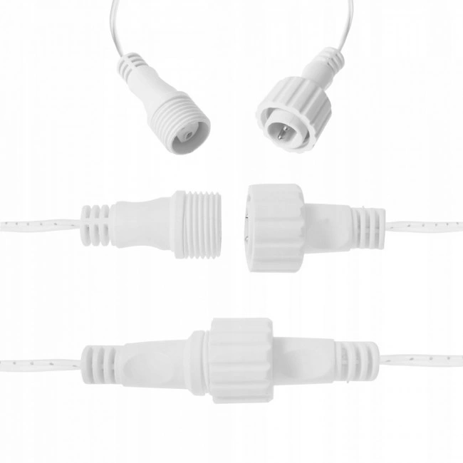 Гірлянда бахрома вулична (зовнішня) Springos 8 м 200 LED CL0201 Warm White