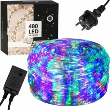 Гирлянда дюралайт уличная (наружная) Springos Rope Lights 20 м 480 LED CL1206 Mix