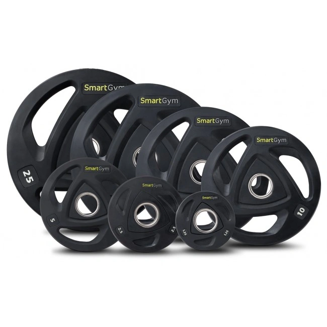 Блин (диск) обрезиненный олимпийский SmartGym 1,25 кг d - 50 мм
