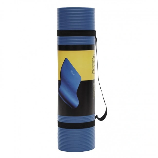 Коврик (мат) спортивный 4FIZJO NBR 180 x 60 x 1 см для йоги и фитнеса Navy Blue (P-5907739316974)