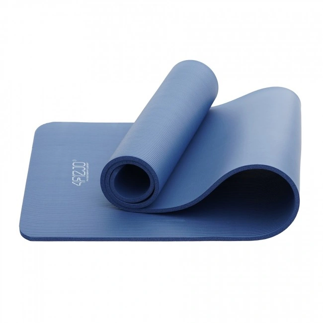 Коврик (мат) спортивный 4FIZJO NBR 180 x 60 x 1 см для йоги и фитнеса Navy Blue (P-5907739316974)
