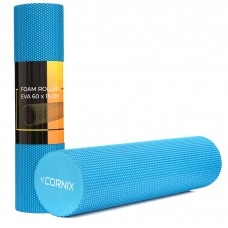 Масажний ролик Cornix EVA+ 60 x 15 см (валик, роллер) XR-0311 Blue