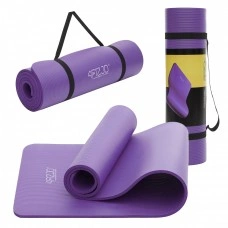 Килимок (мат) спортивний 4FIZJO NBR 180 x 60 x 1 см для йоги та фітнесу Violet (P-5907222931530)