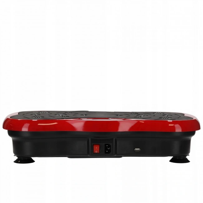 Віброплатформа для тренувань 4FIZJO Ultra+ з пультом та еспандерами Black/Red (P-5905973401531)