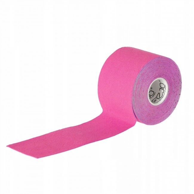 Лента кинезиологическая (кинезио тейп) 4FIZJO 5 см x 5 м Pink (P-5907739316004)