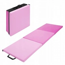 Мат гимнастический складной 4FIZJO 180 x 60 x 5 см Pink/Light Pink (P-5907739319678)