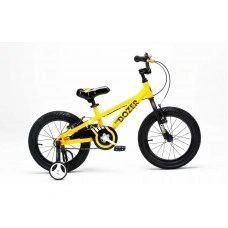 Детский велосипед RoyalBaby BULL DOZER 16", OFFICIAL UA желтый