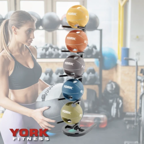 Универсальность медбола York Fitness: