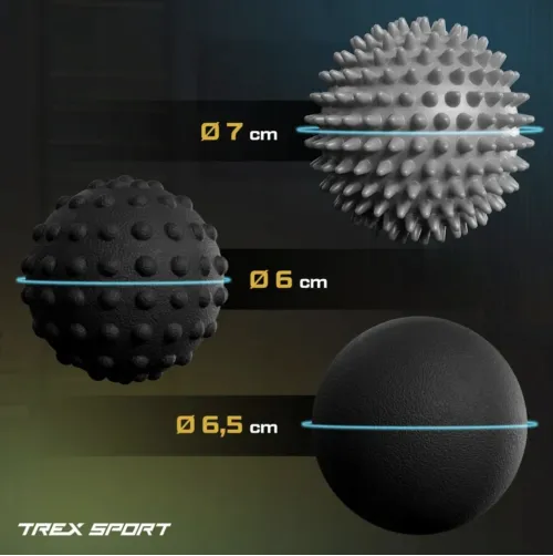 В этот набор массажных мячиков TREX входят: