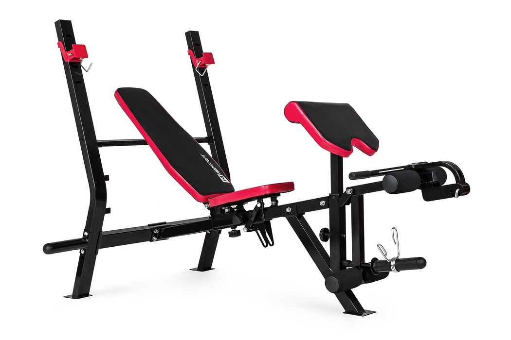 Скамья тренировочная Hop-Sport HS-1090 универсальная регулируемая со ...